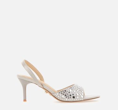 TWENTYFOURHAITCH Sandali "Dominicus" SILVER Donna 