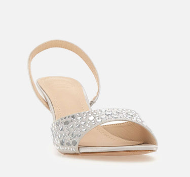 TWENTYFOURHAITCH Sandali "Dominicus" SILVER Donna 