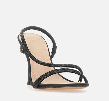TWENTYFOURHAITCH Sandali "Flamenco" BLACK Donna 