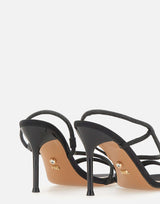 TWENTYFOURHAITCH Sandali "Flamenco" BLACK Donna 