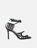 TWENTYFOURHAITCH Sandali "Molì" BLACK Donna 