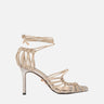 Sandali "Molì" S0109 ORO TWENTYFOURHAITCH 
