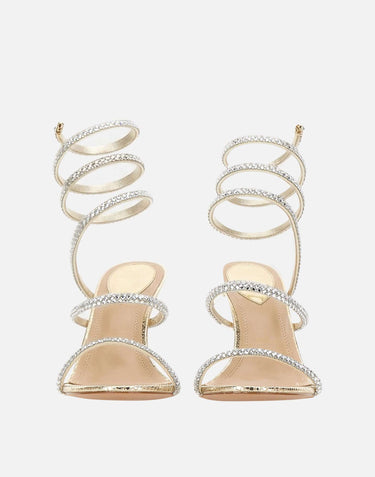 Sandali "Zeja" SH378 ORO TWENTYFOURHAITCH 