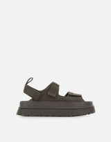 UGG Sandali "GoldenGlow Embossed" BROWN Donna 
