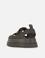 UGG Sandali "GoldenGlow Embossed" BROWN Donna 