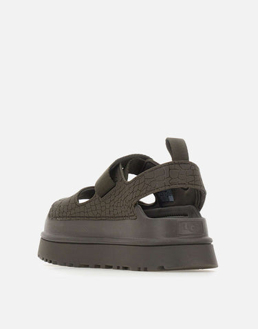 UGG Sandali "GoldenGlow Embossed" BROWN Donna 