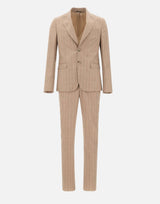 Abito gessato in lana vergine U5001 A562215 UNGARO 