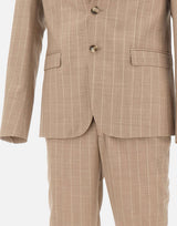 Abito gessato in lana vergine U5001 A562215 UNGARO 