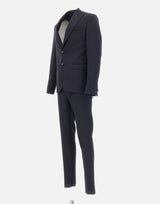 Abito gessato in lana vergine U5001 A562350 UNGARO 