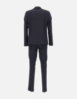 Abito gessato in lana vergine U5001 A562350 UNGARO 