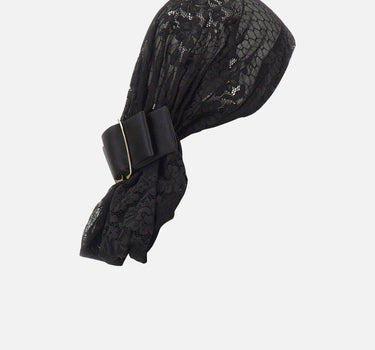 Cappello in pizzo "Chantal" VAQ11K603 BLACK VAQUERA 