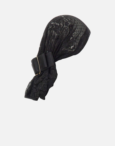Cappello in pizzo "Chantal" VAQ11K603 BLACK VAQUERA 