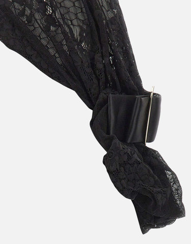 Cappello in pizzo "Chantal" VAQ11K603 BLACK VAQUERA 