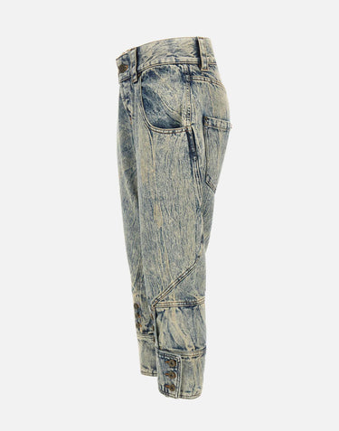Jeans pinocchietto a palloncino VAQ11P008 BLUE VAQUERA 