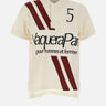 Polo con stampa VAQ11T004 OFFWHITE VAQUERA 