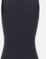 Canotta in cotone con stampa VAQ11T025 BLACK VAQUERA 
