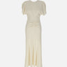 Abito midi "Bela" 1226WDR005227A IVORY VICTORIA BECKHAM 