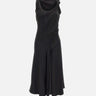 Abito con dettagli in pizzo 1226WDR007331A BLACK VICTORIA BECKHAM 