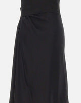 Abito con dettagli in pizzo 1226WDR007331A BLACK VICTORIA BECKHAM 