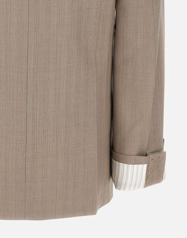 Blazer senza rever 1226WJK007214A LIMESTONE VICTORIA BECKHAM 