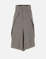 Gonna midi sartoriale 1226WSK007224B NICKEL VICTORIA BECKHAM 