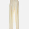 Pantalone a gamba larga 1226WTR002857P IVORY VICTORIA BECKHAM 