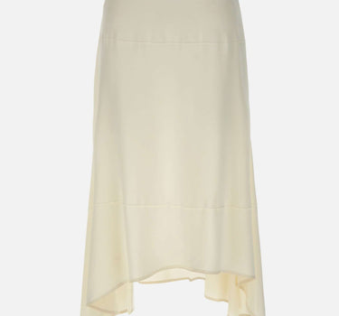 Gonna midi asimmetrica 1226WSK007245A IVORY VICTORIA BECKHAM 