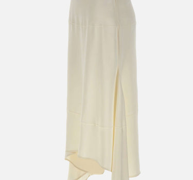 Gonna midi asimmetrica 1226WSK007245A IVORY VICTORIA BECKHAM 
