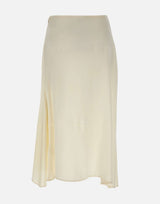 Gonna midi asimmetrica 1226WSK007245A IVORY VICTORIA BECKHAM 