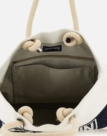 Borsa da spiaggia in cotone BTAE0401 390 VILEBREQUIN 