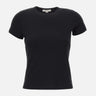T-shirt in misto cotone Pima V090884679 001BLK VINCE. 