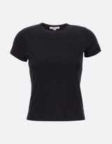 T-shirt in misto cotone Pima V090884679 001BLK VINCE. 