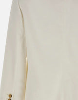 Blazer in misto lino V099891559 101OWH VINCE. 