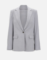 Blazer in misto lino V169891664 074BMI VINCE. 