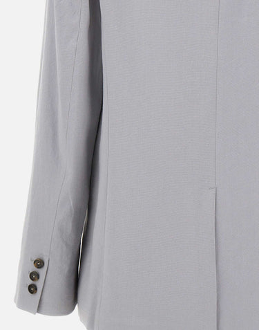 Blazer in misto lino V169891664 074BMI VINCE. 