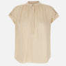 Blusa in seta con arricciature V181713198 154CRM VINCE. 