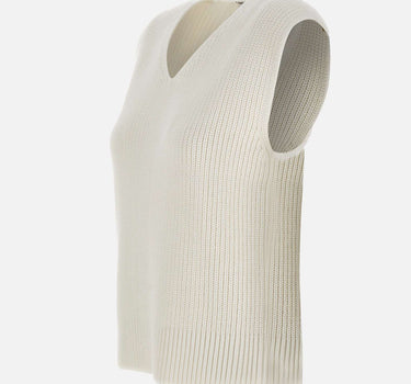 Gilet in maglia di misto cotone V182279857 137OWT VINCE. 