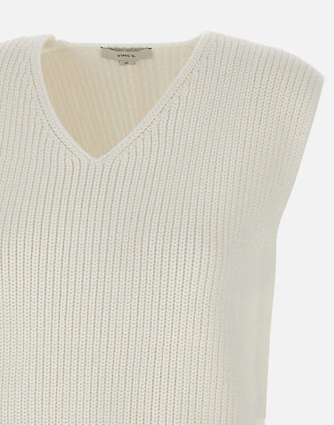 Gilet in maglia di misto cotone V182279857 137OWT VINCE. 