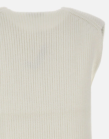 Gilet in maglia di misto cotone V182279857 137OWT VINCE. 