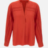 Blusa con pieghe decorative V184813202 870POP VINCE. 