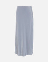 Gonna sottoveste in raso con spacco laterale V890230667 431LTL VINCE. 