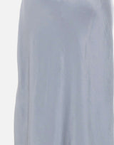 Gonna sottoveste in raso con spacco laterale V890230667 431LTL VINCE. 