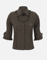 Camicia "Toulouse Frill" 1501006I W01EJD203 VIVIENNE WESTWOOD 