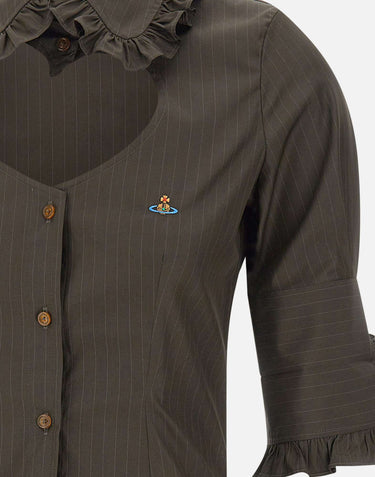 Camicia "Toulouse Frill" 1501006I W01EJD203 VIVIENNE WESTWOOD 