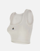 "Cropped rib vest" 1G010011 J009CA401 VIVIENNE WESTWOOD 