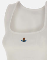 "Cropped rib vest" 1G010011 J009CA401 VIVIENNE WESTWOOD 