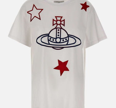 T-shirt "Orb& Stars Classic" 3G010056 J00B9A401 VIVIENNE WESTWOOD 