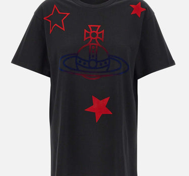 T-shirt "Orb&Stars Classic" 3G010056 J00B9N401 VIVIENNE WESTWOOD 