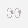 "Olympia Hoop Earrings" 6202017X 02P102 VIVIENNE WESTWOOD 