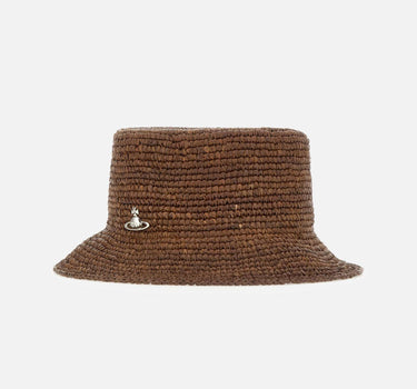 Cappello da pescatore in rafia 81020009 K005NC405 VIVIENNE WESTWOOD 